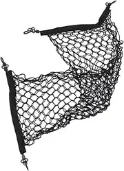 Parliky Car Pet Safety Fence Net Dog Mesh Barrier Car Boot Separation Net Car Pet Mesh Luggage Fixed Net Black