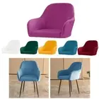 Elastic and Stain resistant Chair Cover to Protect Dining Chairs from Scratches