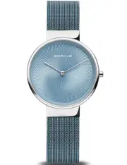 Bering 19031-308 Blue Stainless Steel Womens Watch