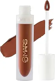 MARS Matte Liquid Lip Color | Long Lasting | Non-Transfer, Waterproof Lipstick for women 4.5 ml (05-Chocolate Delight)