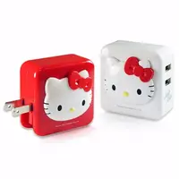 在飛比找PChome24h購物優惠-Hello Kitty iChargerII AC 轉 US