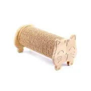 The Purrfect Paw-Polisher: Solid Wood Sisal Cat Scratching Post