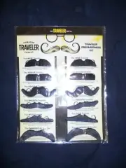 Traveler Beer Co Traveler Preparedness Kit Mustaches 8 sets of 12 Movember 6 Sty