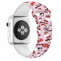 在飛比找蝦皮購物優惠-現貨 Apple watch錶帶 hello kitty 適