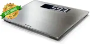 Soehnle Style Sense Safe 300 Digital Bathroom Scale 180kg Steel Display Silver