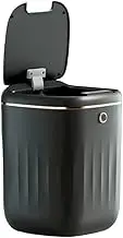 20L Smart Trash Can Automatic Waterproof Electric Trash Can Waste Kitchen Bathroom Toilet Garbage Can -Black