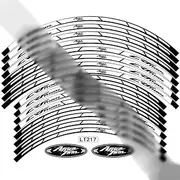 Motorcycle Stickers for CRF1100L Africa Twin Crf 1100 L Reflective Motorcycle Accessories Wheel Sticker Inside of Hub Decals Rim Stripe Tape(A4)