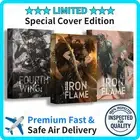 Fourth Wing + Iron Flame Vol. 1 + Vol. 2 (Korean)- Limited Special Cover Edition