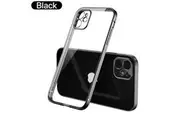 Orco Clear TPU Shockproof Case Cover For iPhone 12 Pro Max Case Black