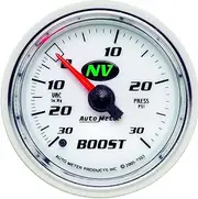 Autometer 2-1/16" Boost/Vacuum, 30 In HG/30 PSI, Mechanical, Nv (7303)