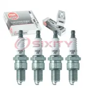 4 pcs NGK V-Power Spark Plugs for 1990-1993 Volvo 240 2.3L L4 - Engine Kit sp (for: Volvo)