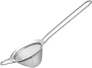 Cone Mesh Strainer | Drink Filtering Fine Mesh Strainer Triangle Sieve,Bar Accessories Kitchen Strainer Supplies for Coffee, Drinks, Tea Jmedic