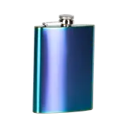 Iridescent Hip Flask