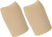 PAMINGONO 2 Pack Toe Protective Sleeves Breathable Toe Caps for Men Women Toe Protectors Comfortable Silicone Toe Sleeves for