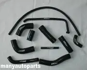 GPI silicone radiator hose FOR Yamaha YZF R6 R 6 06 07 2006 2007 BLACK