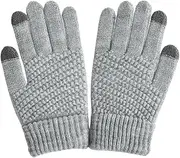 [JINZIJINYU] Ladies Knit Gloves Pineapple Pattern Thickened Gloves Winter Touch Screen Gloves Men Cycling Ski Gloves