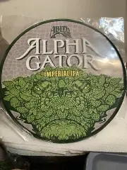 ABITA BREWING COMPANY BEER SIGN TIN TACKER BAR DECOR. ALPHA GATOR. NEW ORLEANS