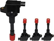 4X Ignition Coil CM11-119 Compatible With Civic 2012 Jazz III 2011- Insight City Insight 2010-2011 30520-RBJ-003 30521-RBJ-S01 133944