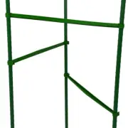 Plastic Connection Parts Garden Trellis Rods Connecting Brackets