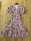 NWT Org.$445 Rhode Paisley Printed Fiona Wrap Midi Dress Size S