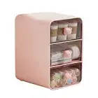 Cosmetics Storage Box Drawer Type Makeup Storage Box Desktop Shelf Basket For