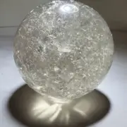 Clear Quartz Marble Sphere (#1)