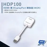 在飛比找PChome24h購物優惠-HANWELL HDP100 HDMI轉DisplayPor