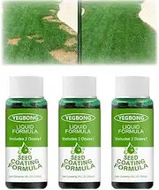 Greenrevive Hydroseeding Lawn Solution, Liquid Seeding Grass Lawn Green Spray Device Seed Care Watering Set, Green Grass Paint for Lawn, Gardens, Farms (3 Pcs)