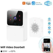 WiFi Video Doorbell Wireless Camera PIR Motion Detection IR Alarm Security Smart