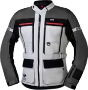 IXS Montevideo-ST 3.0, textile jacket waterproof , color: Light Grey/Dark Grey/Black , size: 3XL