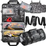 Roll Up Tool Bag Tool Organizer Bag Roll Tool Bag with Small Detachable Tool ...