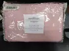 KING SHEET SET 400 CT 100% EGYPTIAN COTTON LACE TRIMED NORTHSHORE LINENS ROSE