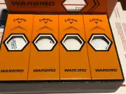 12 Count NEW Callaway Warbird Golf Balls! 4 Packs Of 3