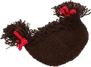 [MOBUTOFU] Making Wig Caps Has Winter Hat Hat Cabbage Patch Wig Newborn Caps Cabbage Patch Costume Yarn