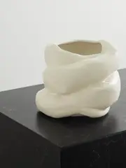[Completedworks] Completedworks - Inflated Ceramic Vase - White - One size One size White