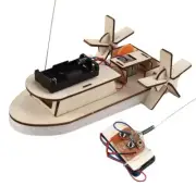 STEM DIY Physics Learning Dynamo Science Experiment Boat Remote Toys Kids Cool