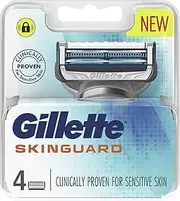 Gillette Skin Guard Manual Razor Blades, 4 Count
