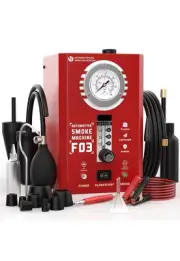 F03P Automotive 12V DC EVAP Smoke Machine Leak Detector Test Air Pump Gauge