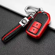 2 Buttons Soft TPU Flip Full Cover Smart Remote Keyless Key Case For Honda