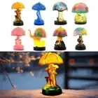 Stained Stained Mushroom Table Lamp Plant Series Night Light