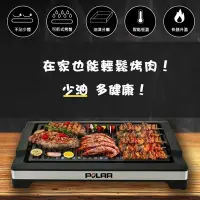 在飛比找Yahoo!奇摩拍賣優惠-POLAR 普樂 多功能電烤盤 電烤盤 烤盤 料理爐 燒烤盤