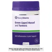 Henry Blooms Green Lipped Mussel & Turmeric 100 Capsules