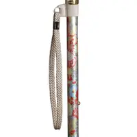 在飛比找PChome24h購物優惠-英國Classic Canes 手杖配件。手腕環扣繩(銀灰色