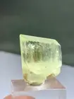 70 CT Beautiful Double Terminated Greenish Kunzite Crystal From Afghanistan