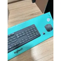 在飛比找蝦皮購物優惠-Logitech-MK235無線鍵盤滑鼠組