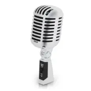 Classic Retro Dynamic Vocal - Old Vintage Style Microphone Silver