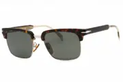 David Beckham DB 1119/G/S 03MA QT Havana Ruthenium/Green 55-19-145 Sunglasses...