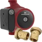 Grundfos UPS 25-60 (130) Circulator Pump with 25mm Ball Valve Brass Union PN....