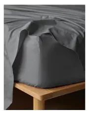 [Vue] 300TC Australian Superfine Cotton Sheet Separates in Steel Grey