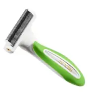 Andis Premium Fine Tooth Deshedding Rake for Pets Ergonomic Handle